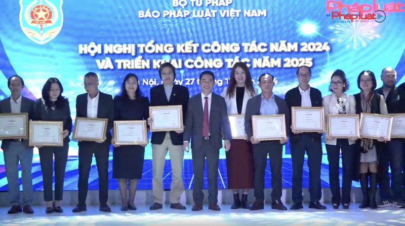 Báo Pháp luật Việt Nam: Hoàn thành xuất sắc nhiệm vụ năm 2024