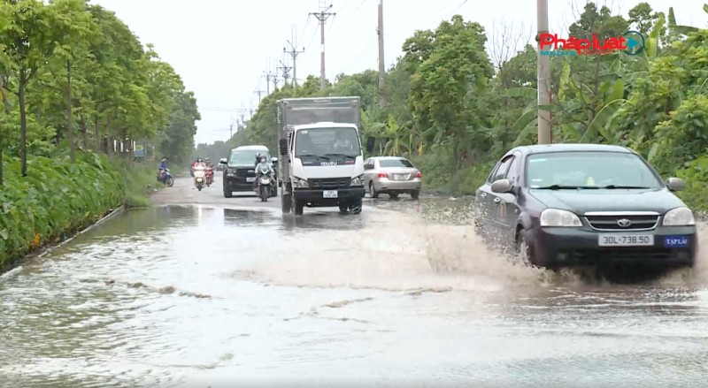 Hà Nội: Tuyến đường Đại Thanh và nỗi ám ảnh ngập úng sau mỗi cơn mưa