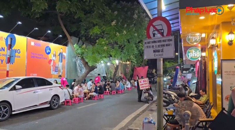 Cửa Nam, Hà Nội: Nhiều vi phạm về trật tự đô thị tại phố Vọng Đức