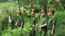 Trên tuyến đầu biên giới Quảng Ninh - Dấu chân người chiến sĩ công an giữa rừng sâu, đất mẹ