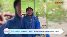 Bão số 5 Kajiki gây thiệt hại nghiêm trọng ở Hà Tĩnh