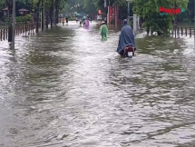 Hà Nội: Phường Hà Đông "chìm "trong "biển" nước