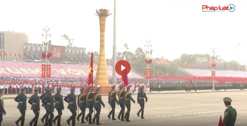 80 năm Quốc khánh Việt Nam: Hùng tráng Lễ diễu binh lịch sử trên Quảng trường Ba Đình