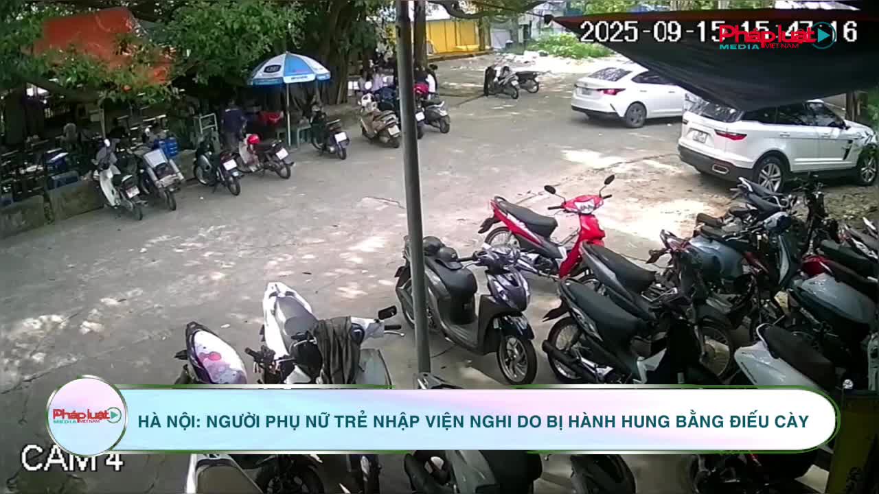 Hà Nội: Người phụ nữ trẻ nhập viện nghi do bị hành hung bằng điếu cày