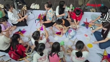 Nhiều hoạt động trải nghiệm thú vị dành cho các em nhỏ nhân dịp tết Trung thu