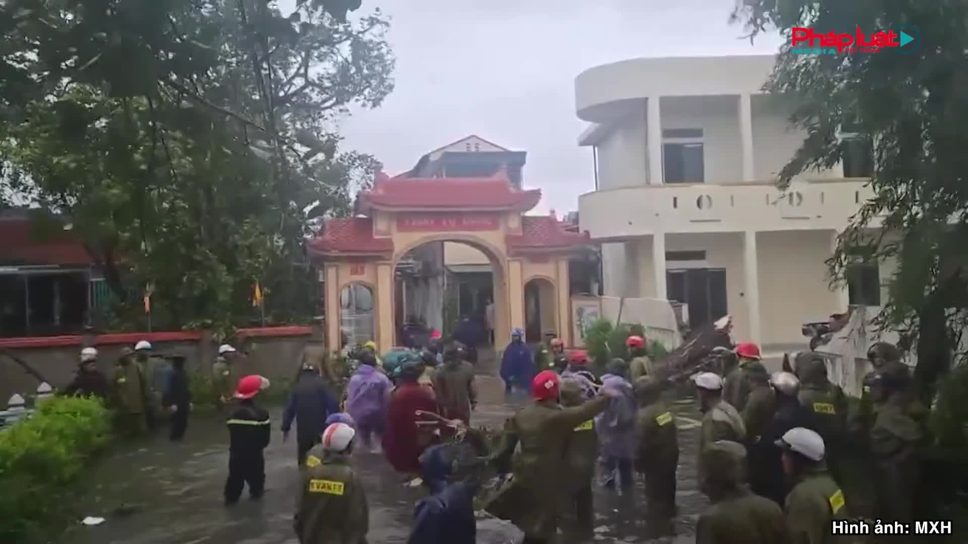 Thanh Hóa: Bí thư thôn tử vong sau đêm trực chống bão số 10