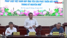 "Thiết kế" tổng thể cấu trúc hệ thống pháp luật: Nền tảng cho quản trị quốc gia hiện đại