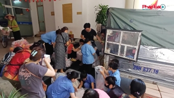 Những chuyến xe nghĩa tình hướng về Thái Nguyên