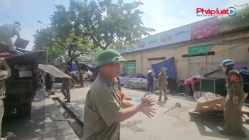 BCĐ 197 Phường Hoàng Mai: Ra quân lập lại trật tự an toàn giao thông, đô thị