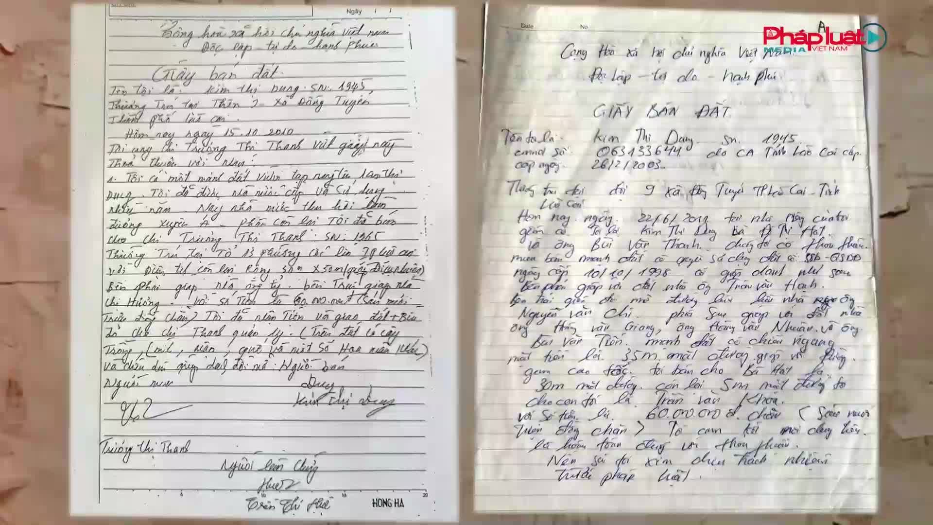 Lào Cai: Một thửa đất có tới 2 giấy bán viết tay dẫn đến tranh chấp phức tạp, kéo dài