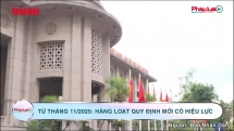 Từ tháng 11/2025: Hàng loạt quy định mới có hiệu lực