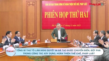 Tổng Bí thư Tô Lâm: Nghị quyết 66 đã tạo được chuyển biến, đột phá trong công tác xây dựng, hoàn thiện thể chế, pháp luật