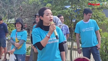 Điện Biên: Quỹ cộng đồng WCO Việt Nam bàn giao giếng khoan cho học sinh 2 trường tại xã Mường Nhà