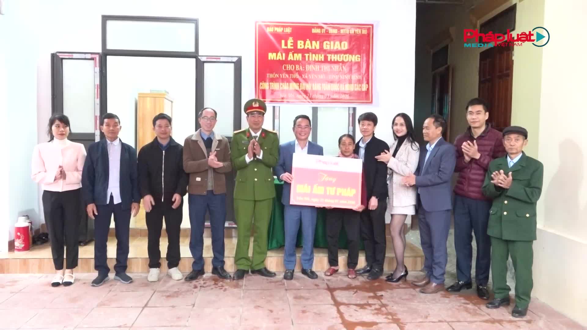 Lan toả yêu thương từ chương trình Mái ấm Tư pháp