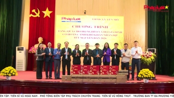 Báo Pháp luật Việt Nam trao tặng 250 suất quà cho hộ nghèo dịp Tết Nguyên đán 2026 tại xã Yên Mô, Ninh Bình