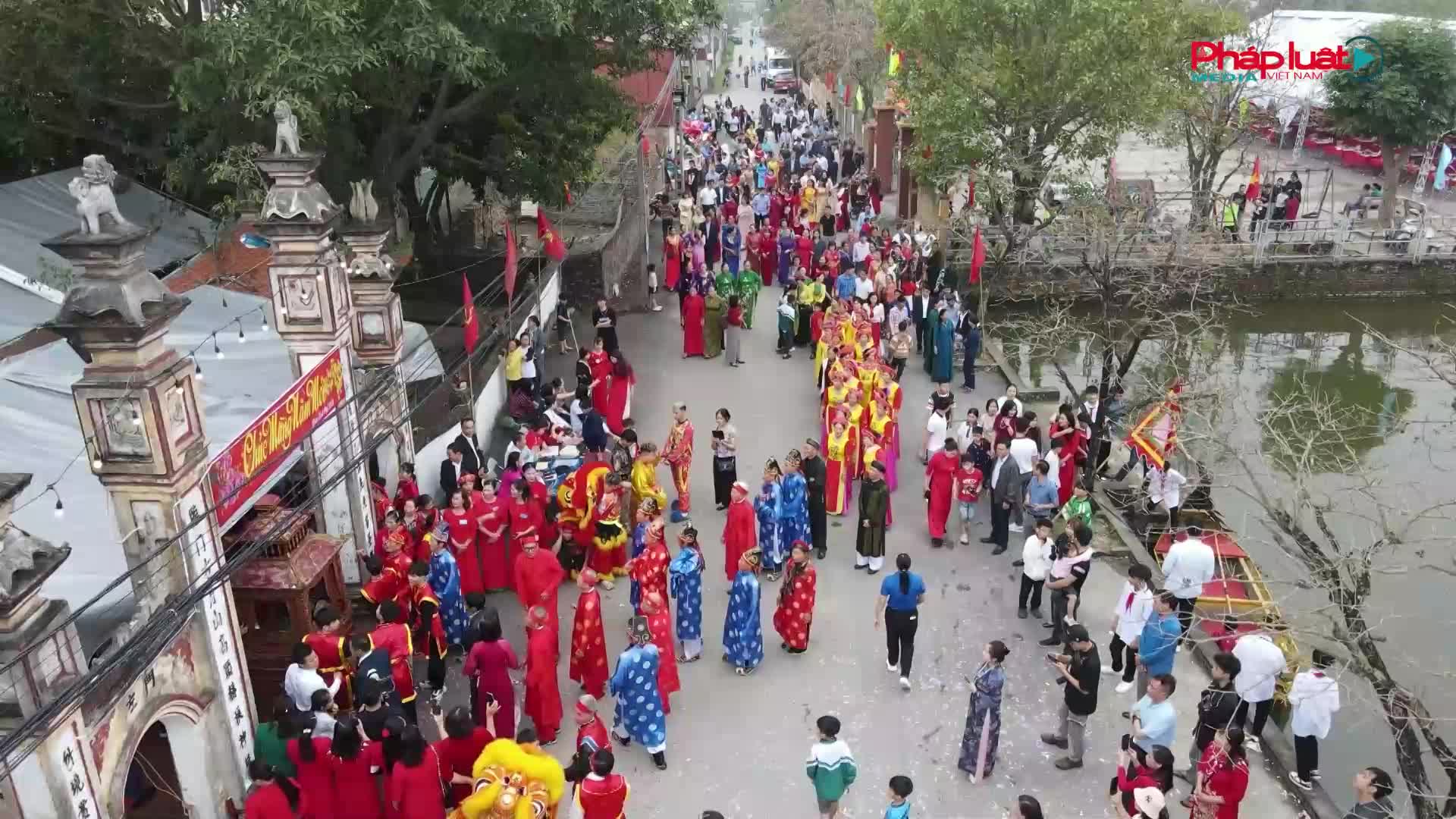 Lương Xá vào hội: Nơi ký ức văn hóa, hồn quê Kinh Bắc được gìn giữ