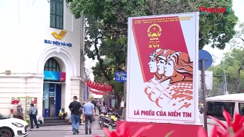 Rộn ràng không khí chuẩn bị bầu cử tại các xã, phường Hà Nội