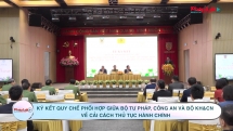 Ký kết quy chế phối hợp giữa Bộ Tư pháp, Công an và bộ KH&CN về cải cách thủ tục hành chính