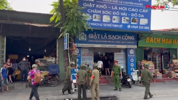 Công an phường Hoàng Mai: Quyết liệt xử lý vi phạm trật tự đô thị
