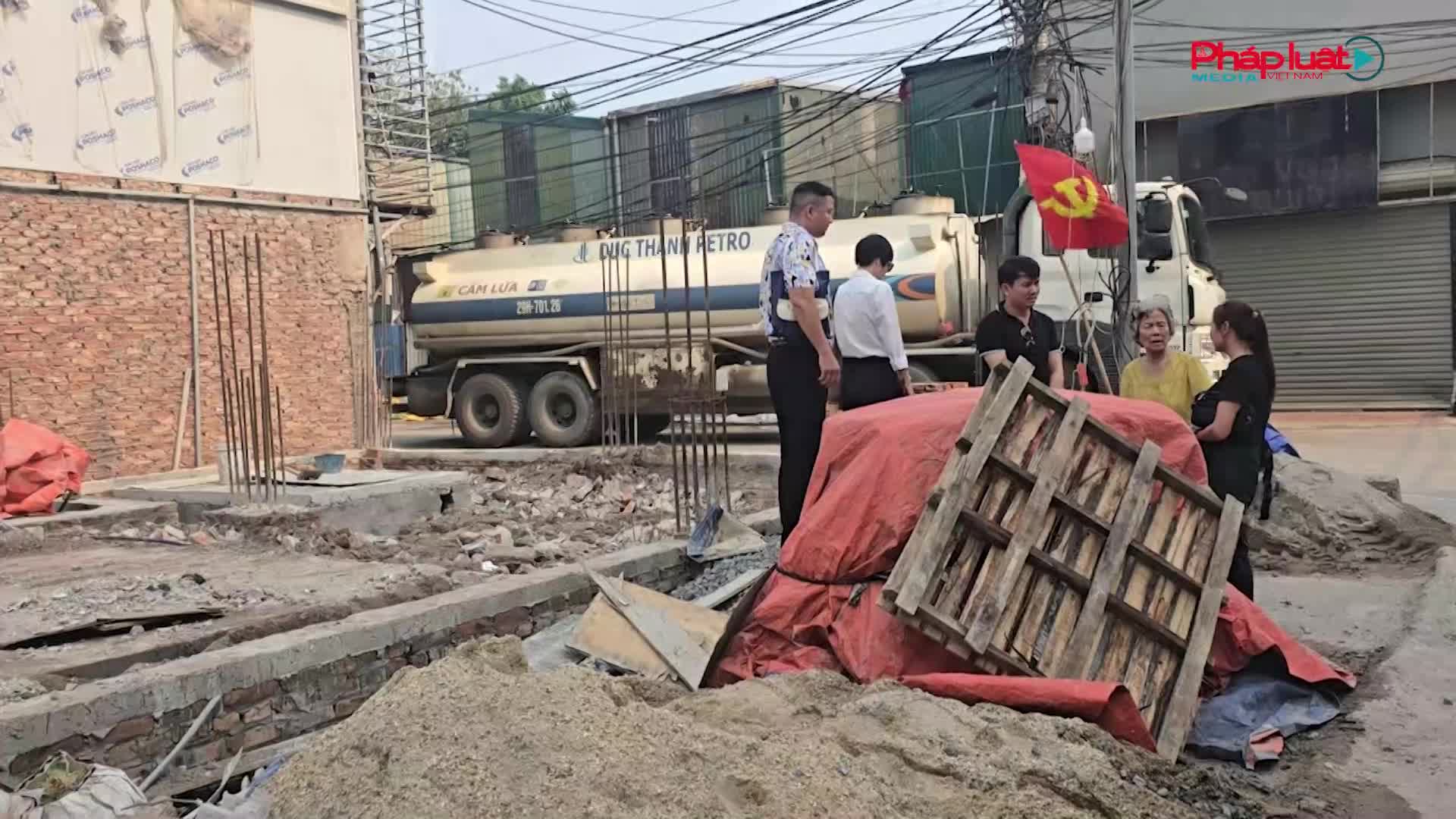 Hà Nội: Thửa đất đang tranh chấp có dấu hiệu vi phạm trật tự xây dựng