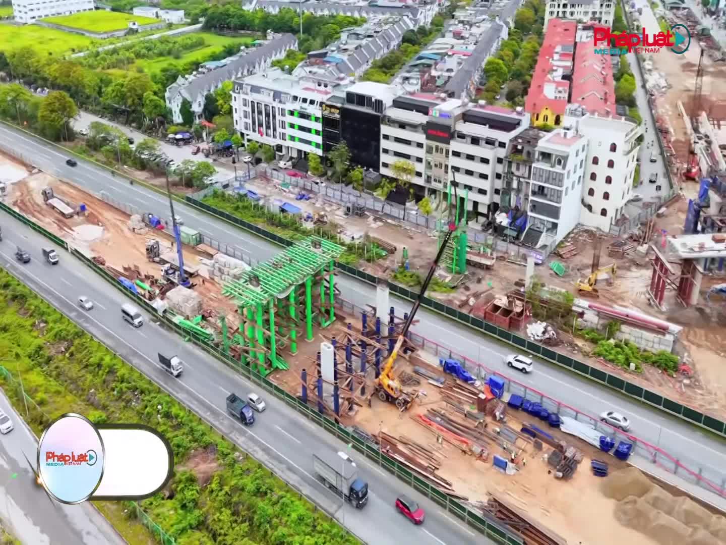 Dự án nút giao vành đai 3,5 - Đại lộ Thăng Long dần thành hình