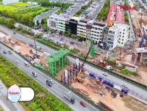 Dự án nút giao vành đai 3,5 - Đại lộ Thăng Long dần thành hình