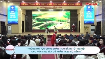 Trường Đại học Công đoàn trao bằng tốt nghiệp cho hơn 1.800 tân cử nhân, thạc sĩ, tiến sĩ