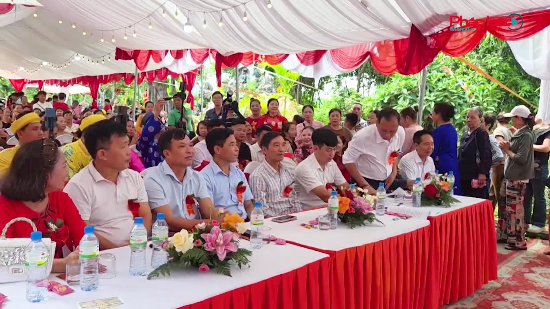 Khánh thành Đền Thiên Tiên Thánh Mẫu thuộc Quần thể di tích Kim Quang Cây Cộng