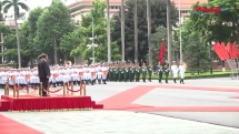 Đại tướng Phan Văn Giang chủ trì lễ đón Bộ trưởng Bộ Quốc phòng Malaysia