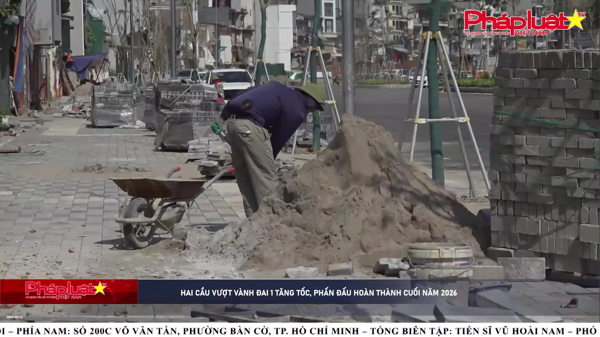 Hai cầu vượt Vành đai 1 tăng tốc, phấn đấu hoàn thành cuối năm 2026